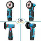 Esmerilhadeira PowerGrind Industrial Portátil + Brindes Exclusivos